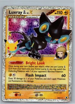 Pokemon TCG Luxray GL LV.X - Celebrations: Classic Collection 109/111 - Image 1