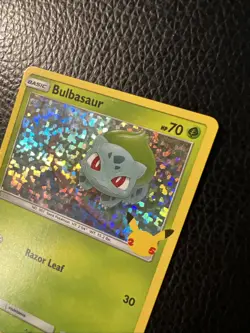 # Pokemon TCG Bulbasaur 1/25 Holo McDonald’s Promo 25th Anniversary 2021 NM - Image 3
