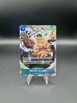 One Piece TCG Monkey.D.Luffy OP11-058 Carrying On His Will OP13 Treasure Rare TR - Image 1