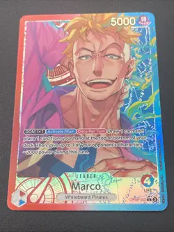 Marco OP08-002 Two Legends One Piece - English Alt Art Leader Foil - Image 1