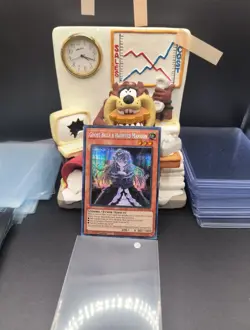 MP22-EN258 Ghost Belle & Haunted Mansion Secret Rare 1st Edition Yugioh Card - Image 1