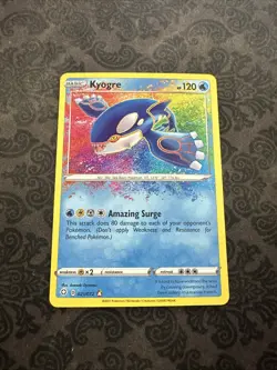 Kyogre 021/072 Amazing Rare Shining Fates Pokemon Card TCG - Image 1
