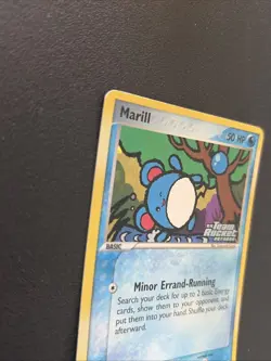 Marill 68/109 Team Rocket Returns STAMPED Reverse Holo 2004 Pokemon Card - Image 3
