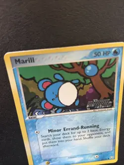 Marill 68/109 Team Rocket Returns STAMPED Reverse Holo 2004 Pokemon Card - Image 5