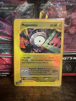 Magnemite - E-Series 91/147 - Pokemon Card - Near Mint Vintage - Image 1