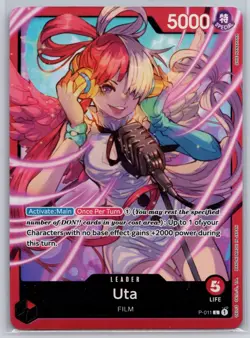 LP Uta P-011 One Piece English Promo Uta Premium Card Collection 2024 - Image 1