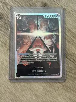 Five Elders OP13-082 SR Carrying on His Will - ONE PIECE Card Game English - Image 1