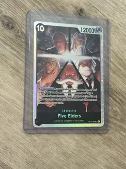Five Elders OP13-082 SR Carrying on His Will - ONE PIECE Card Game English - Image 3