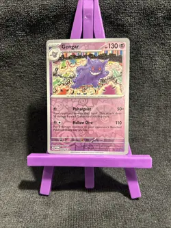 Pokemon Gengar TCG Holo Card 94/165 Scarlet & Violet 151 - Image 1