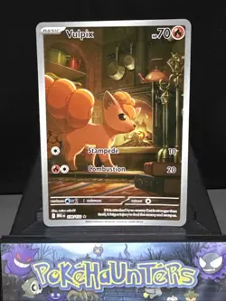 Pokemon Card Vulpix 138/132 Illustration Rare Mega Evolution Near Mint - Image 1