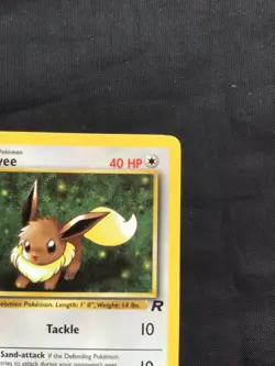 Pokemon Cards: Team Rocket 1st Edition Common: Eevee 55/82 - Image 3