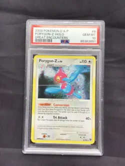 Pokemon Cards: Great Encounters Rare Holo: Porygon-Z 6/106 PSA 10 - Image 1
