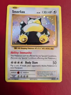 Snorlax XY179 Holo Promo Pokemon Card Excellent Condition - Image 1