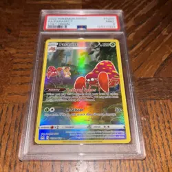 Pokemon TCG Parasect Trainer Gallery Holo Ultra Rare Card Lost Origin PSA 9 - Image 1