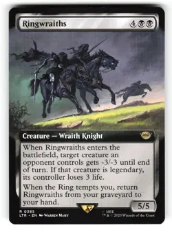 Ringwraiths #385 (Extended Art) (NM) (Non-Foil) (LTR) Magic MTG - Image 1