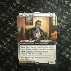 NYCC 2025 exclusive MTG Peter Parker Amazing Spider-man PROMO Magic Gathering - Image 1