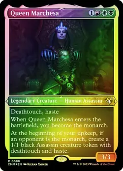 MTG - Queen Marchesa - Etched Foil - Commander Masters - Magic the Gathering - Image 1
