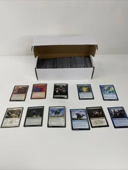 600+ MAGIC THE GATHERING MTG BULK LOT INSTANT COLLECTION WITH RARES AND FOILS! - Image 1