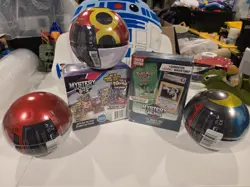Pokemon TCG Sealed Lot - 3 Poke Ball Tins + Mystery Power Box + Mystery Gems - Image 4