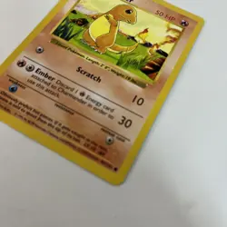 Pokemon Charmander Shadowless 46-102 Unlimited Common Vintage 1999 Regular TCG - Image 3
