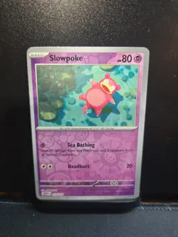 Pokemon TCG Scarlet & Violet 151 - Slowpoke 079/165 Reverse Holo NM - Image 1