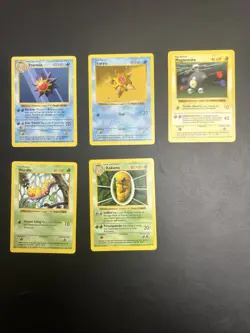 Shadowless Old Pokemon Cards - 100% Vintage Base Set WOTC - 1999 2000 Card Lot - Image 1