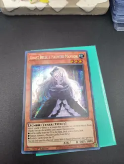 MP22-EN258 Ghost Belle & Haunted Mansion Secret Rare 1st Edition Yugioh Card - Image 2