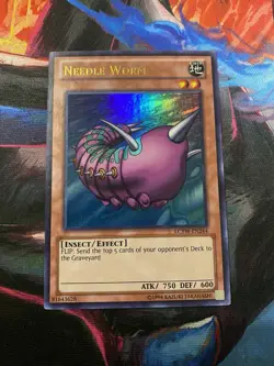 Yu-Gi-Oh Needle Worm LCYW-EN244 Ultra Rare Unlimited Edition - Image 1