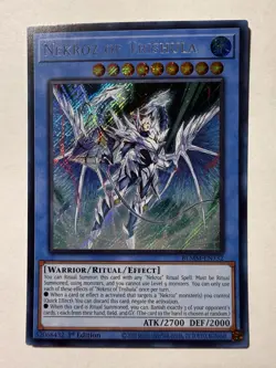 Yugioh Nekroz of Trishula BLMM-EN132 Secret Rare 1st Edition - Image 1