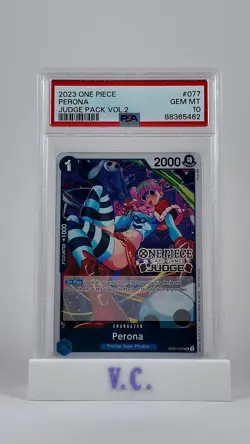 2023 One Piece Perona Judge Pack Volume 2 #077 PSA 10 - Image 3