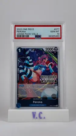 2023 One Piece Perona Judge Pack Volume 2 #077 PSA 10 - Image 5