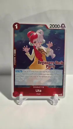 Uta (Beginners Deck Party [ST-23] - [ST-28] Participation Pack) -One Piece Promo - Image 1
