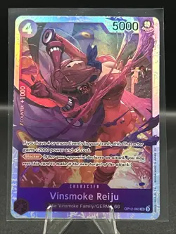 One Piece Legacy of the Master (ENG) - Vinsmoke Reiju (SR) Foil - OP12-063 - Image 1
