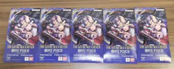x5 One Piece TCG OP-14/EB-04 Sleeved Booster Packs Lot - Image 1