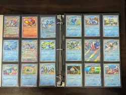 Pokemon Stellar Crown Complete Base Set Regular and Reverse 1-142, 267 Cards - Image 3