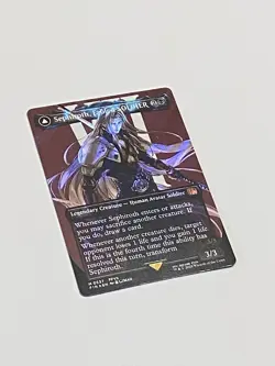 Sephiroth Fabled Soldier Borderless Surge Foil Final Fantasy MTG Card 0527 - Image 3
