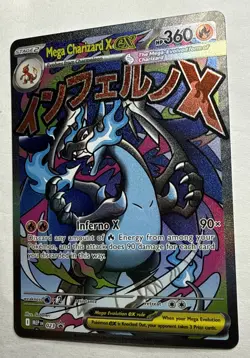 Mega Charizard X ex 023 Me: Mega Evolution Promo Holo Pokemon TCG Card Near Mint - Image 3