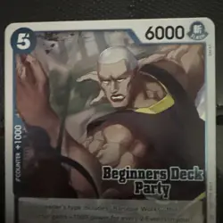 One Piece Card Game Beginners Deck Party Mr.1(Daz.Bonez) EB01-027 WINNER card - Image 3