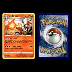 6x Cinderace Lot Scorbunny Yamper 35 Sword Shield Pokemon Cards Collection Set - Image 4