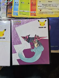 Pokemon 3 Train On Binders 25th Anniversary 17 Jumbo Card Lot Charizard Pikachu - Image 4