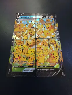 Pokemon TCG Pikachu V-Union [Set of 4] - SWSH: Sword & Shield Promo Cards-NM - Image 2