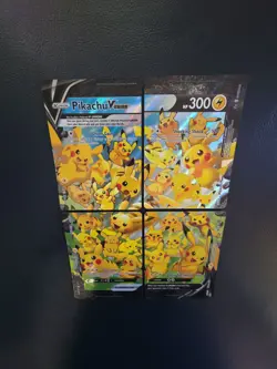Pokemon TCG Pikachu V-Union [Set of 4] - SWSH: Sword & Shield Promo Cards-NM - Image 3