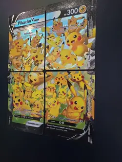 Pokemon TCG Pikachu V-Union [Set of 4] - SWSH: Sword & Shield Promo Cards-NM - Image 4