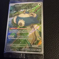 Pokemon TCG Snorlax 051 Scarlet & Violet 151 Holo Promo Card Sealed NM - Image 2
