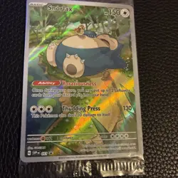 Pokemon TCG Snorlax 051 Scarlet & Violet 151 Holo Promo Card Sealed NM - Image 3