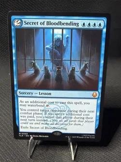 Secret of Bloodbending MTG - TLA #69 - Avatar - Sorcery Lesson - NM - Image 1