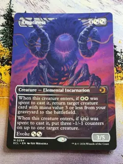Emptiness (Borderless) [Lorwyn Eclipsed] 294 NM - Image 1