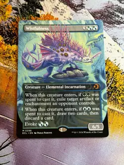 Wistfulness (Borderless) - 296 / English / Near Mint MTG - Image 1