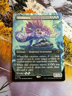 Wistfulness (Borderless) - 296 / English / Near Mint MTG - Image 5