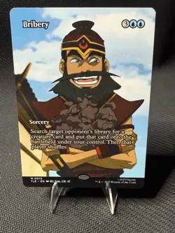 Bribery - TLE #0010 | Anime Art | Blue Sorcery | MTG - Image 1